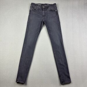AG Adriano Goldschmied Farrah High Rise Skinny Jeans Womens 27R Dark Wash*